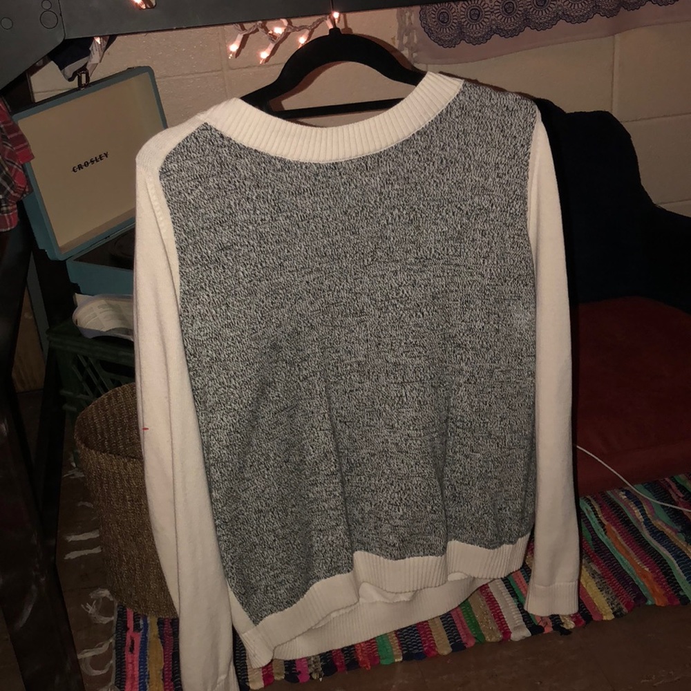 Navy and White GAP Sweater